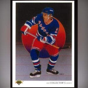 1990-1991 upper deck collectors choice Brian Leetch